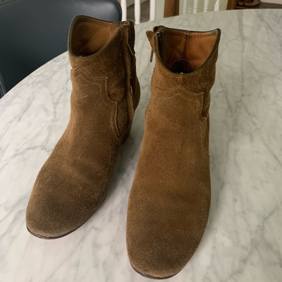 Isabel Marant Dicker Bootie (Brown) - Picture 3 of 16